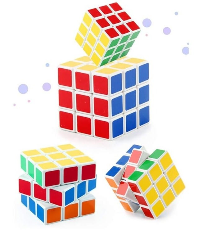 لوكاداه لعبة مكعب الألغاز التعليمية للأطفال - تنمية الدماغ العملية، تحسين المنطق والتركيز ومهارات حل المشكلات، لعبة تعليمية تفاعلية ملونة للعب الإبداعي، بدون شاشة (متعددة الألوان) - Image 4